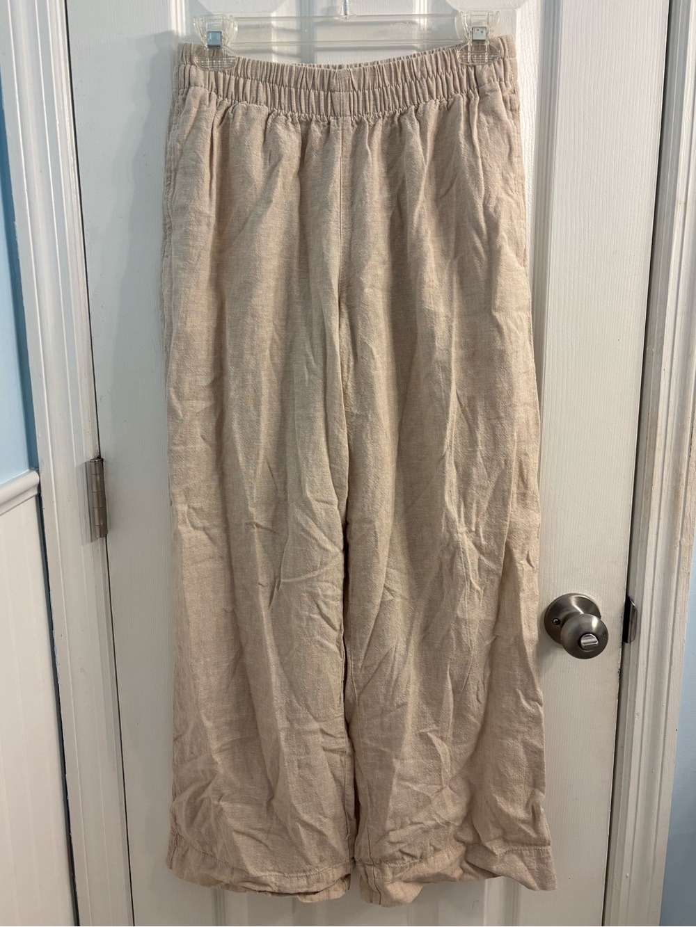 Old Navy Women’s High-Rise Super Wide Leg Linen Pants